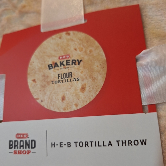 NEW HEB Brand Tortilla Throw Blanket 70 inch Gift-W8 - Picture 1 of 3